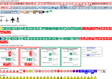 Symbol Bilbiothek in der Software Fluchtplan 2025