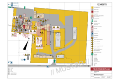 Feuerwehrplan DIN 14095 – Übersichtsplan eines Industriebetriebes