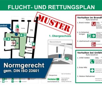 Produktbild Erstellservice eines Flucht- und Rettungsplanes