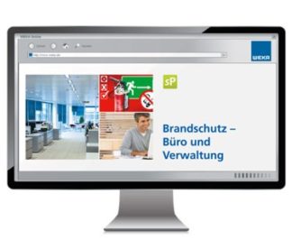 Produktbild Fluchtplan24.de - Sicherheitsunterweisung Brandschutz - Büro und Verwaltung