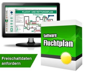 Freischaltdaten für die Software Fluchtplan 2022 anfordern