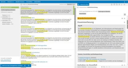 Fluchtplan24.de - Betriebliches Brandschutzmanagement Software: Suchfunktion